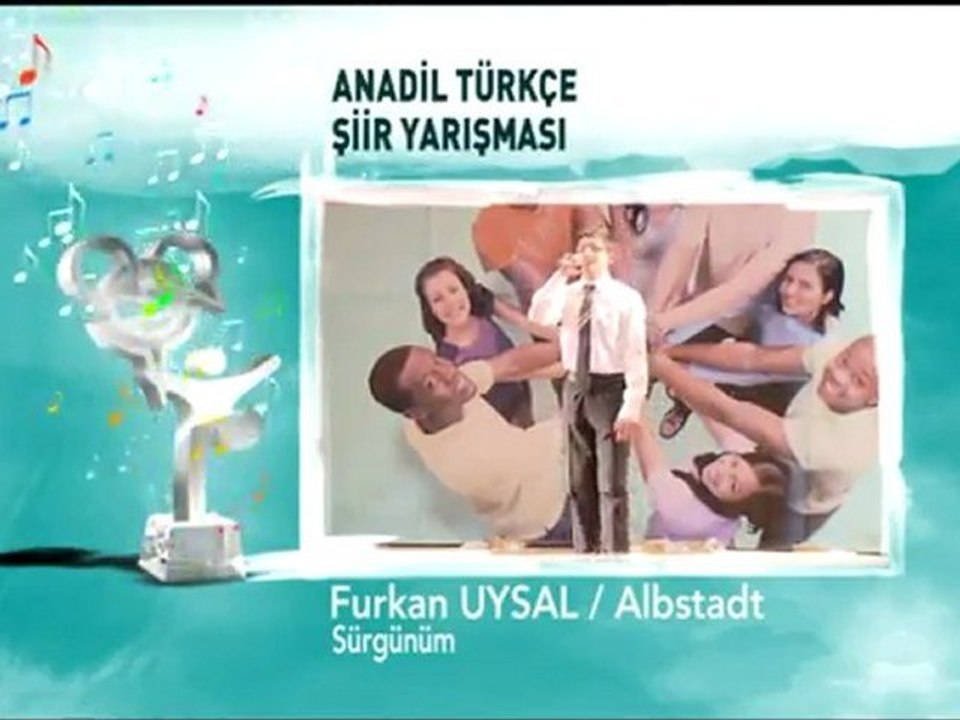9.Türkçe Olimpiyatı Almanya Anadil şiir finalistler