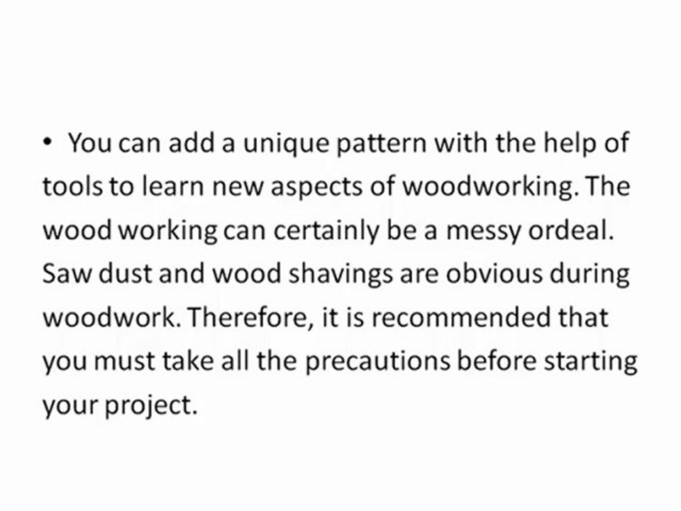 Beginner Guide for Woodworking Ideas and Plans