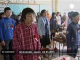 Japon : remise des diplômes à l'école... - no comment