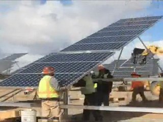 Construction and Time-lapse Video of 19 MW Solar Generation