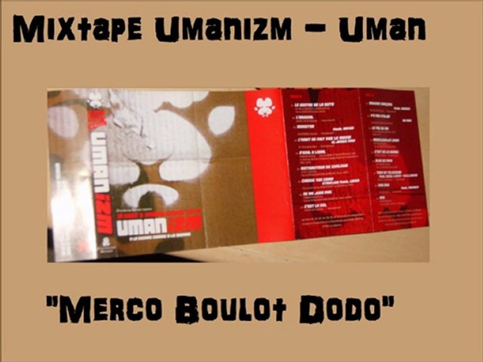 Mixtape UMANizm - Merco Boulot Dodo