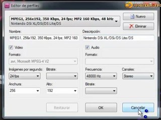 Como convertir videos para consolas Nintendo