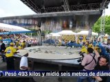 Arepa gigante bate récord Guinness en Venezuela