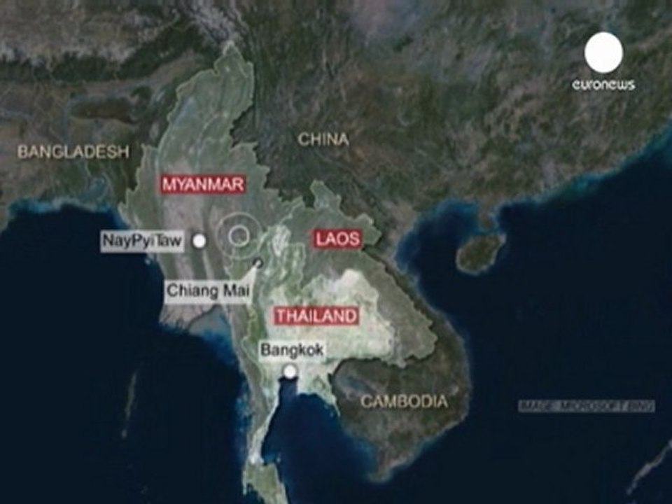Double quake rocks Myanmar