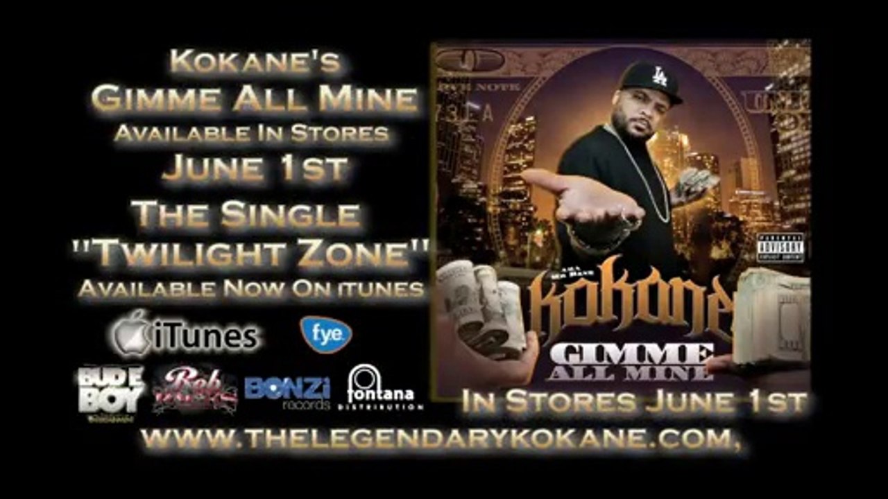 Bud E Boy Entertainment Presents Kokane aka Mr Kane "Gimme All Mine"