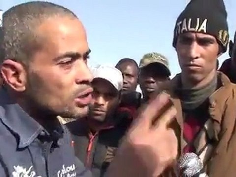 Africano: Se l'Italia non ci vuole, che lo dica e saremo molto contenti di tornarcene a casa nostra in Africa .