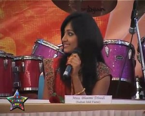 Indian Idol Fame Bhoomi Trivedi On Dandiya 2010