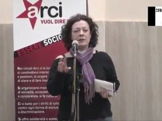 1 marzo - conferenza Arci a Rosarno - intervento di una persona del pubblico