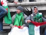 Paris, France, Manifestation Support Libya & Other Arab Countries Revolutions
