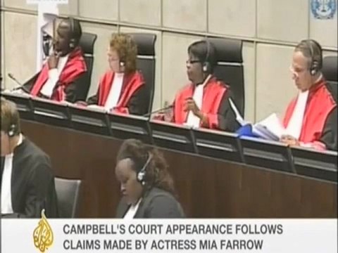 Naomi Campbell in The Hague for Charles Taylor trial for war crimes 1of6