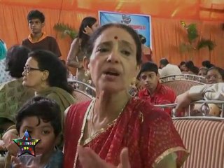 Joy Mujherjee & His Wife At Durga Puja