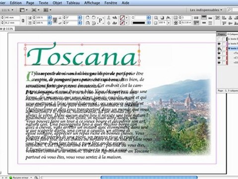 Adobe InDesign CS5 : Le travail avec des calques