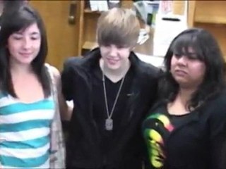 Justin Bieber Caught Kissing Baby Music Video Girl!!