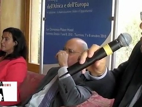 Forum Africa - Jeremy Rifkin conferenza stampa - 8 October 2010 Italy