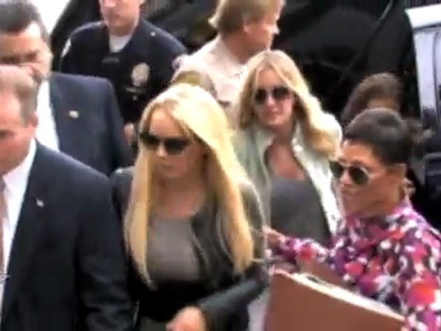 Lindsay Lohan’s rehab Escape!