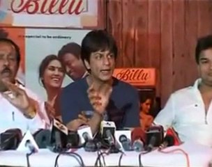 Shahrukh khan cuts Barber out