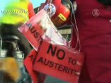В Брюсселе протестуют против мер строгой экономии