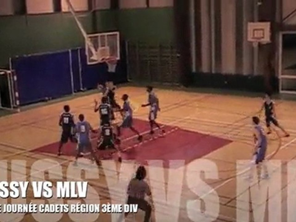 13ÈME JOURNÉE CADETS RÉGION 3ÈME DIV : BUSSY VS MLV