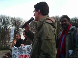 Manif contre l'ingérence impérialiste en Libye