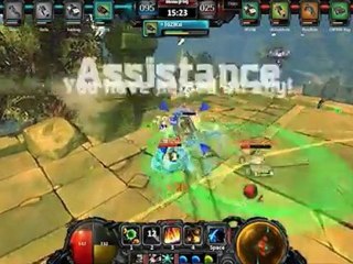 CRASHER extrait de gameplay, map Pok-Ta-Pok, mode CTC 5v5