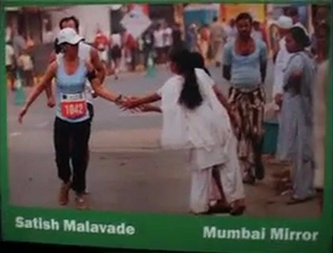 John Abraham at Standard Chartered Marathon charity event