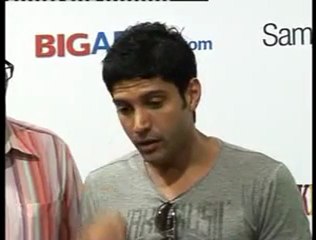 Farhan Akhtar with Bigadda contest winners