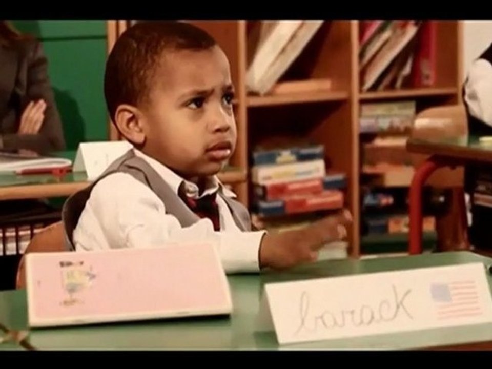 Obama, Sarkozy, Medvedev, Berlusconi & Merkel as kids