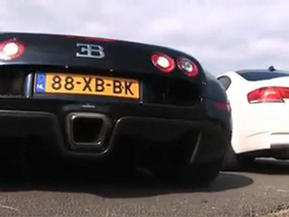 BMW M3 vs Bugatti Veyron