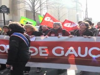 Parti de Gauche : Manifestation 5 mars - Droits des femmes