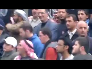 Rally for Khilafah March 2011 (during Mid East uprisings). University of Jordan, Amman.