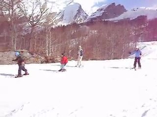 sur les pistes de Gourette