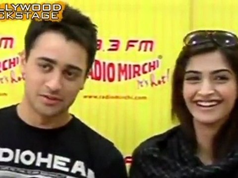 Sonam Kapoor & Imran @ I Hate Luv Storys Promotions