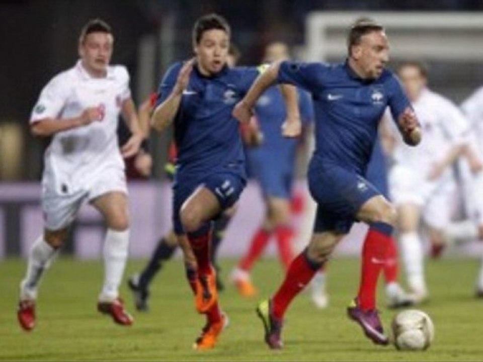 Luxembourg 0-2 France Mexes header, Gourcuff great-strike