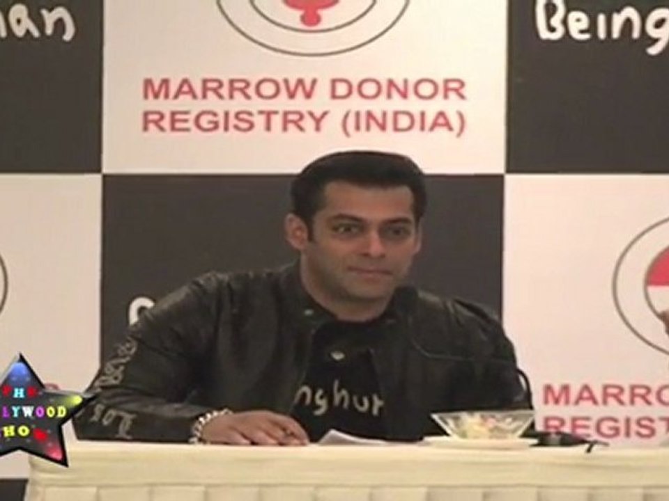 Salman Khan The First Bone Marrow Donor