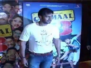 Ajay Devgn & Sanjay Dutt At Golmal3 Success Party