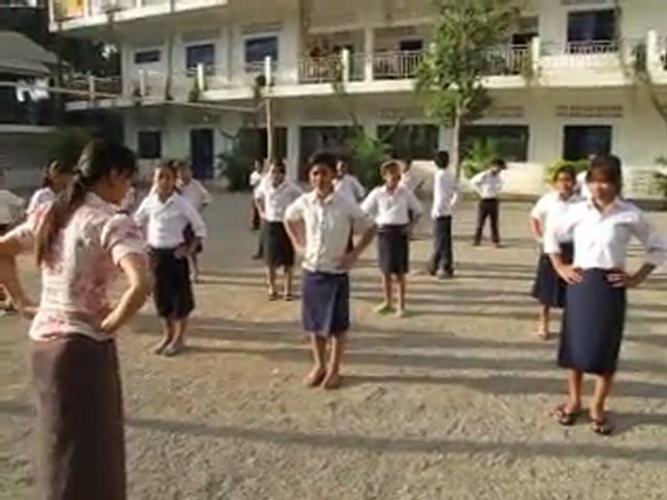 détente avec Sambath, classe A.F.S. 6/6