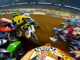 Headcam - Houston Race Monster Energy Supercross 2011