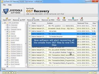 Convert OST to PST