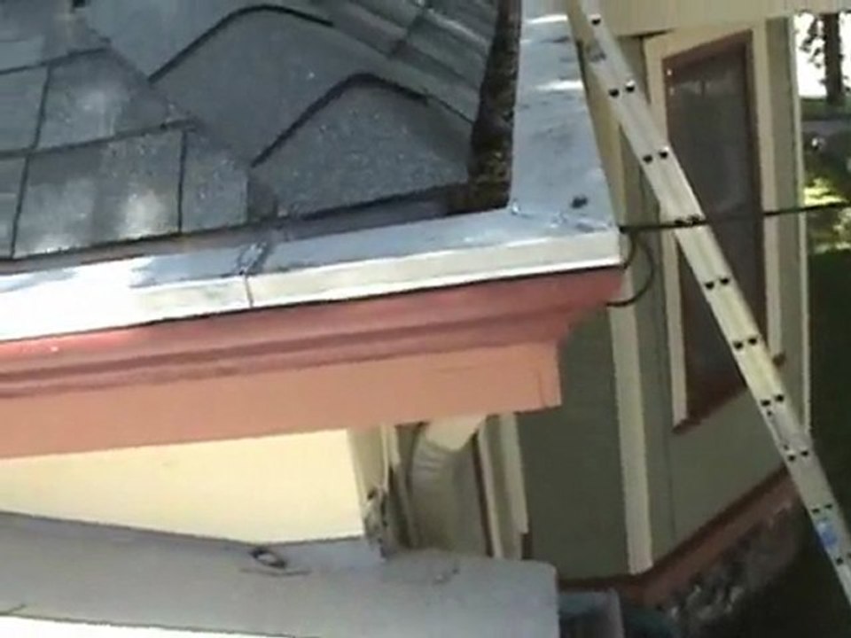 Houston Home Inspector: Rain Gutters Hidden