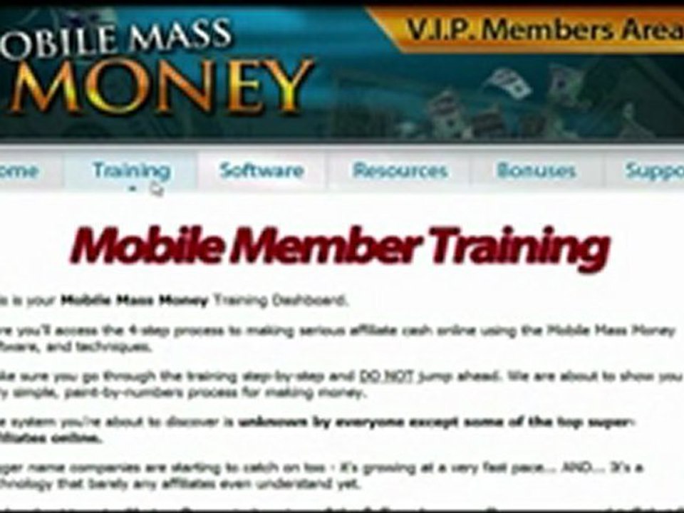 Mobile Mass Money Review