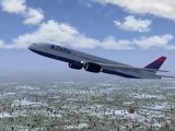 Flight simulator 777-Takeoff
