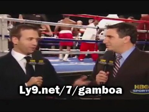 GAMBOA VS SOLIS - Solis Has a Shot!