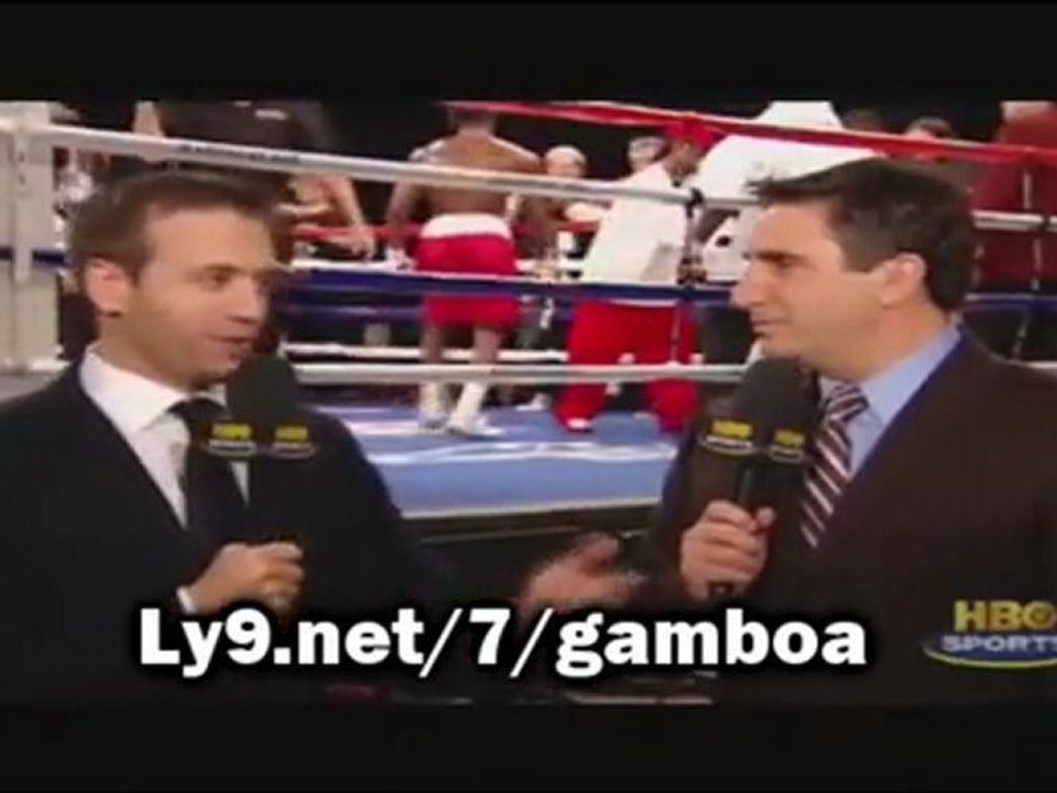 GAMBOA VS SOLIS - Solis Has a Shot!