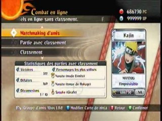 videotest Naruto Ultimate ninja storm 2 (online)