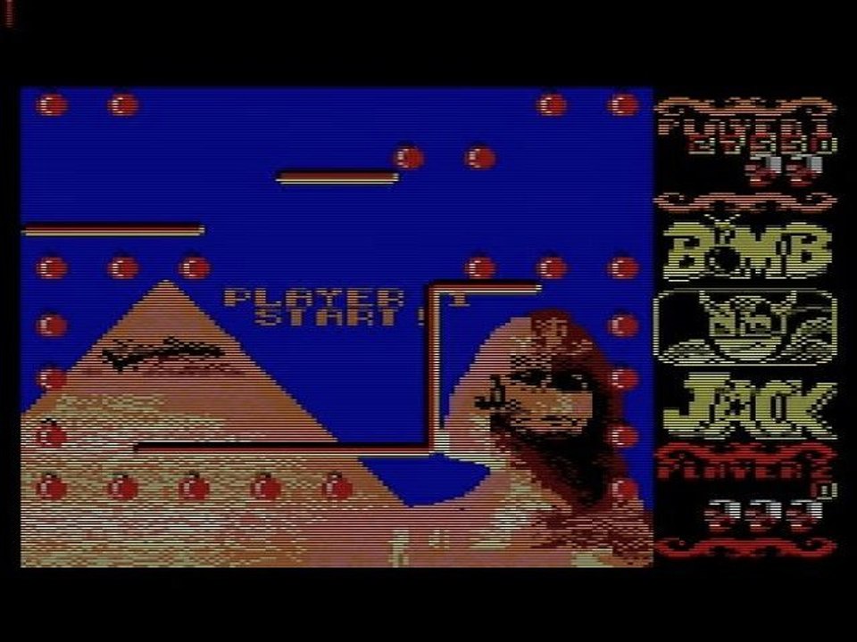 test vidéo Bomb Jack Amstrad CPC 6128