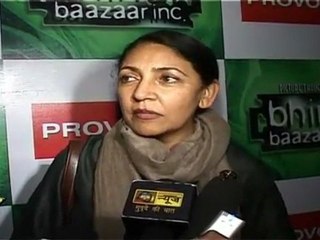 Dipti Naval At Bhindi Baazaar Press Meet