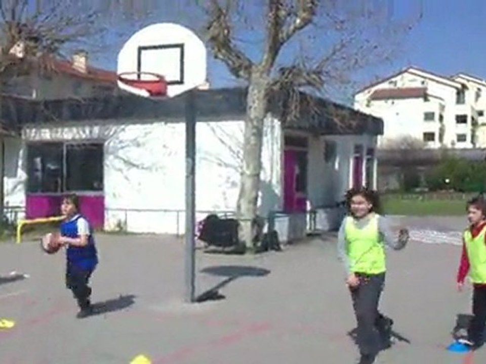 Cycle basket avec un intervenant en classe de cycle trois de Jean-François Laurent