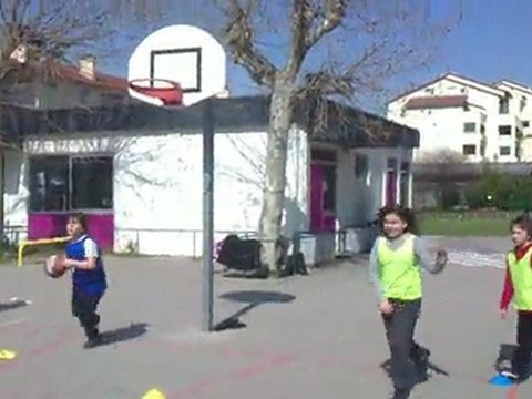 Cycle basket avec un intervenant en classe de cycle trois de Jean-François Laurent