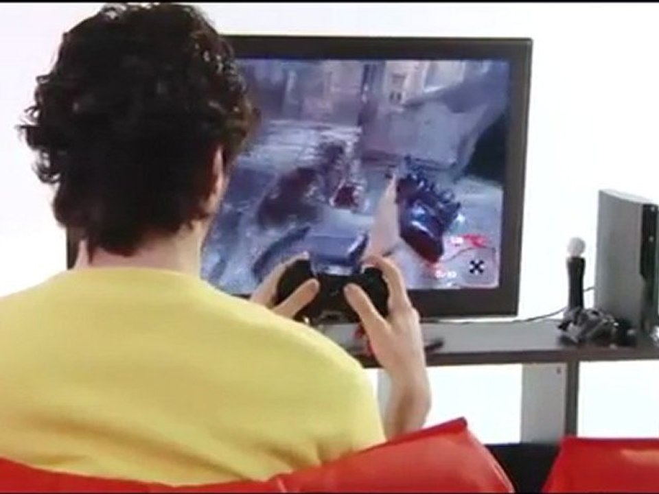 PlayStation Move  DualShock Charging Station With Stand For PS3 Slim video