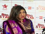 Alka Yagnik  At Big Star Entertainment Awards
